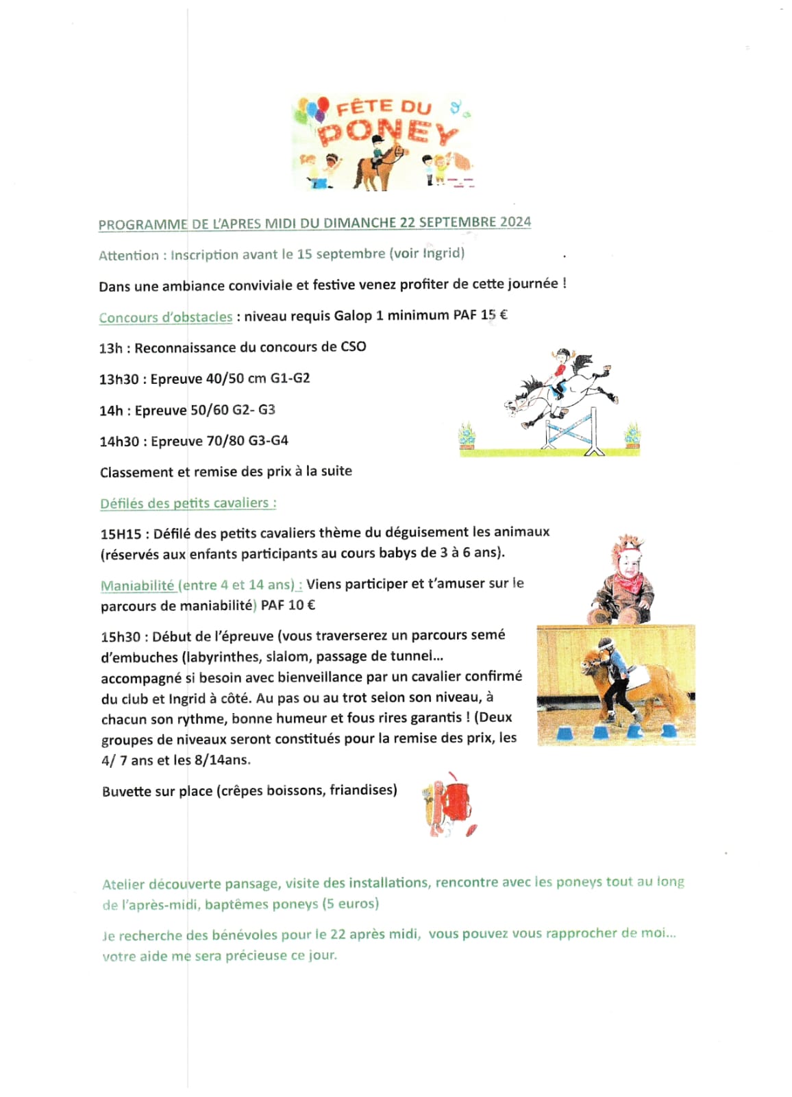 Fête du club